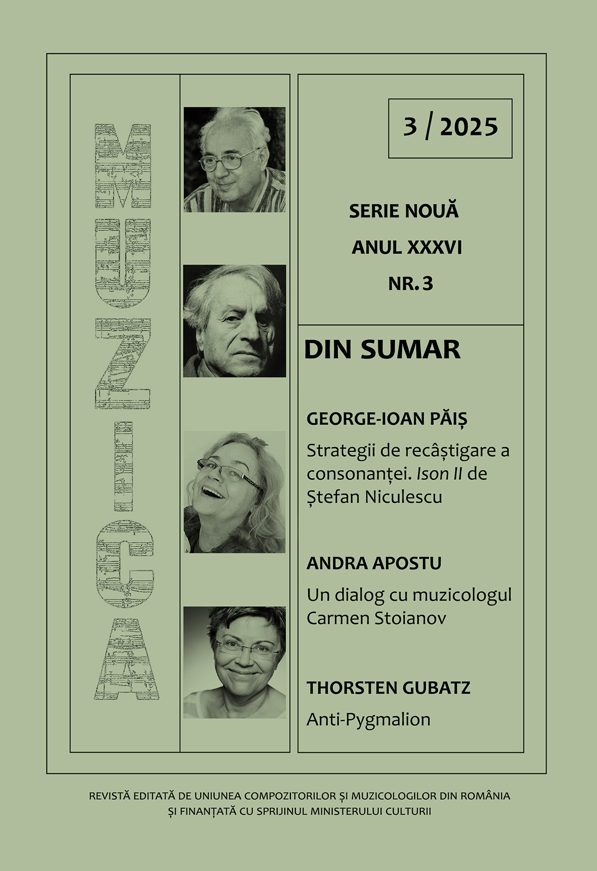Revista MUZICA nr. 3 / 2025