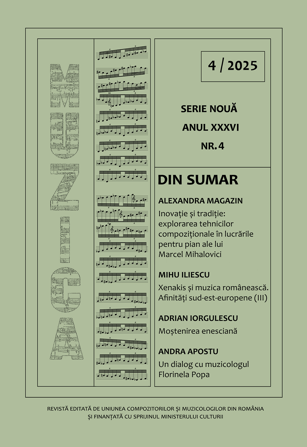 Revista MUZICA nr. 4 / 2025