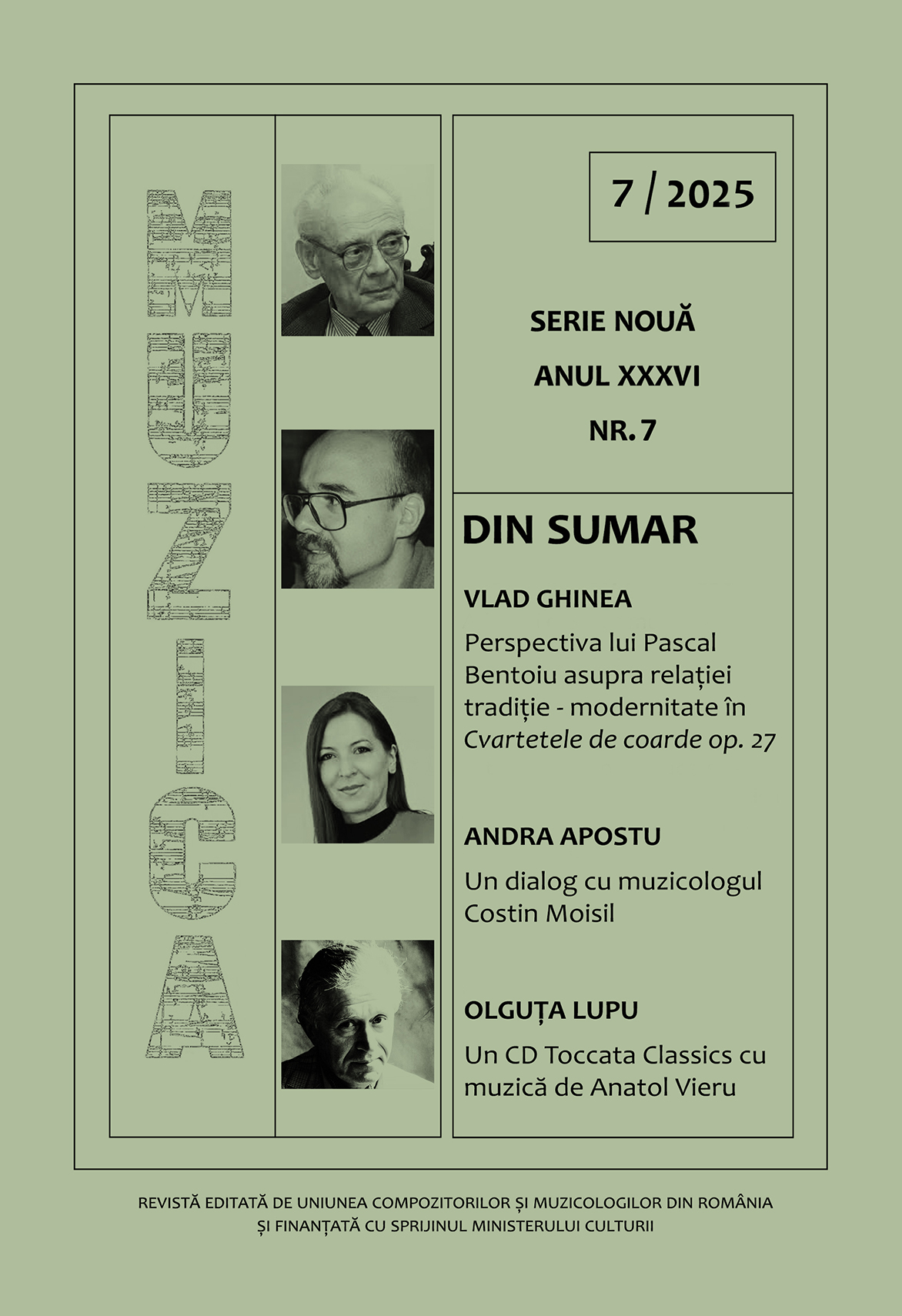 Revista MUZICA nr. 7 / 2025